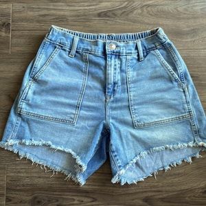 Aerie Cut off Carpenter Shorts Small